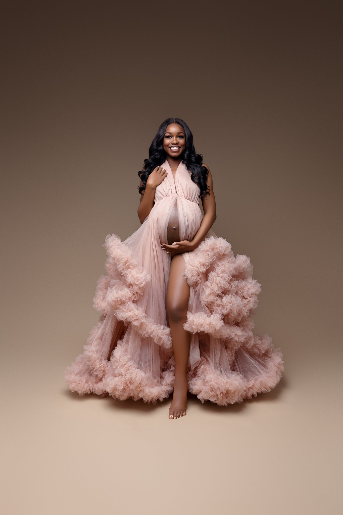 Studio Maternity Photographer in Atlanta, Georgia