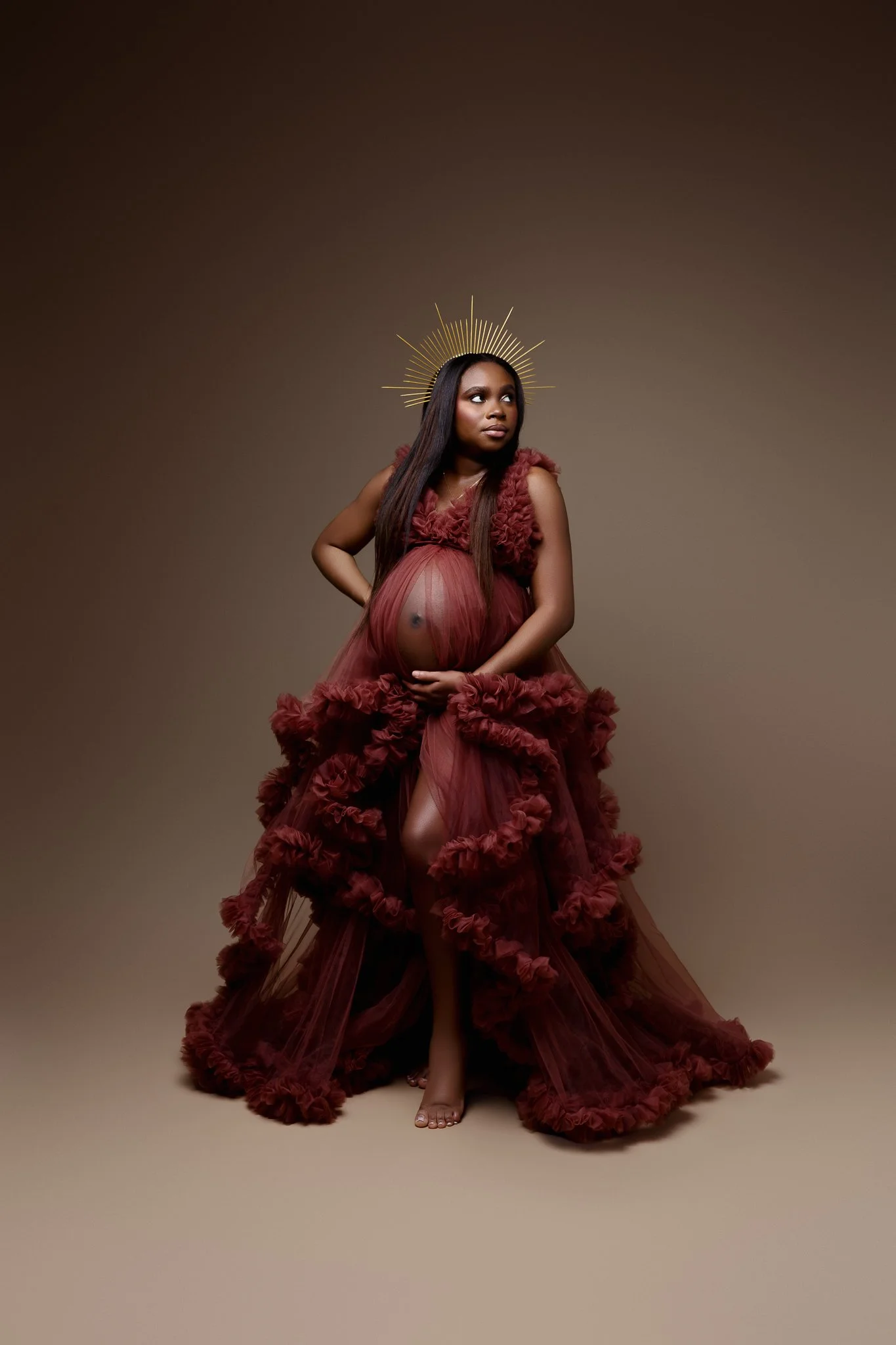 Studio Maternity Photographer in Atlanta, Georgia