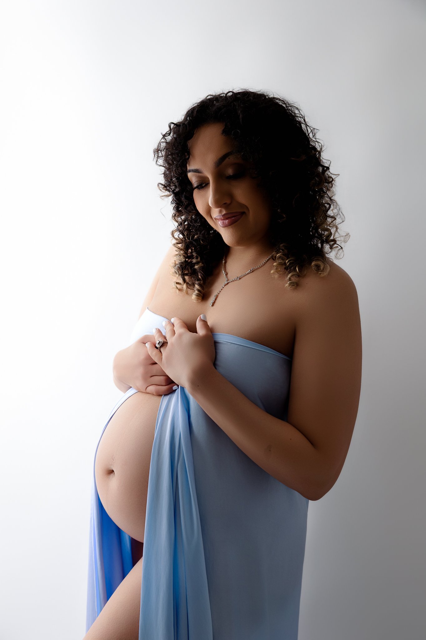Studio Maternity Pregnancy Photographer in Atlanta, Georgia