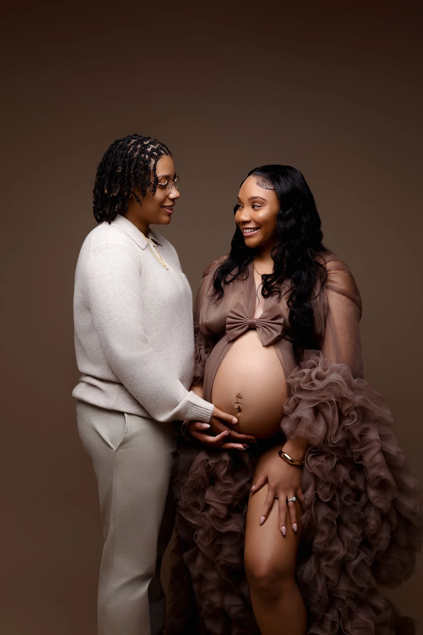 Studio Maternity Pregnancy Photographer in Atlanta, Georgia