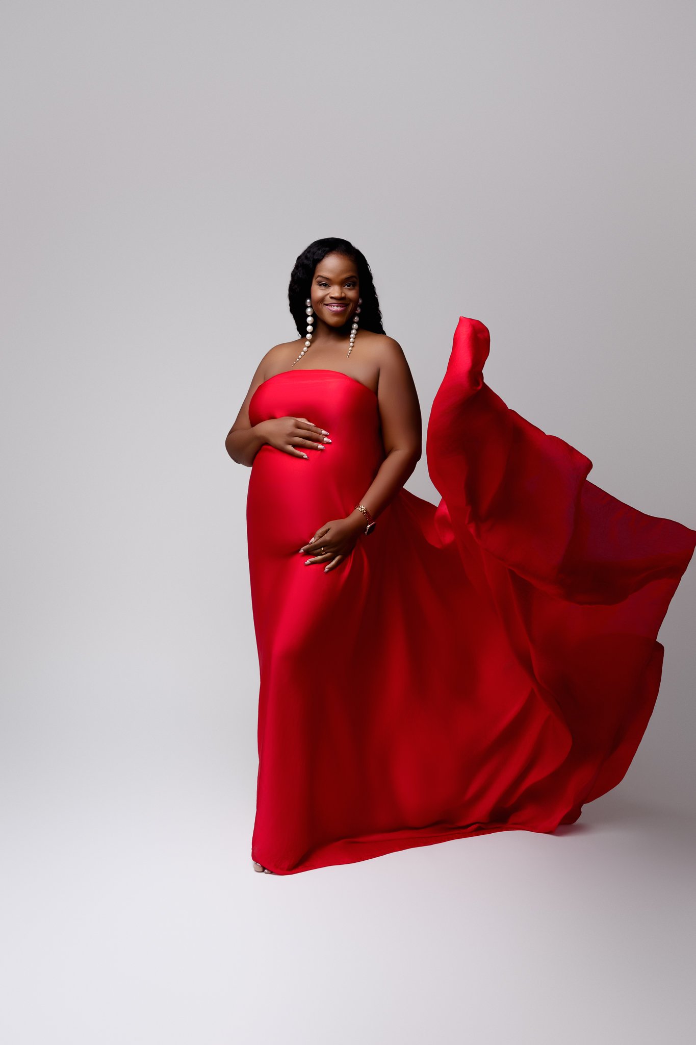 Studio Maternity Photographer in Atlanta, Georgia