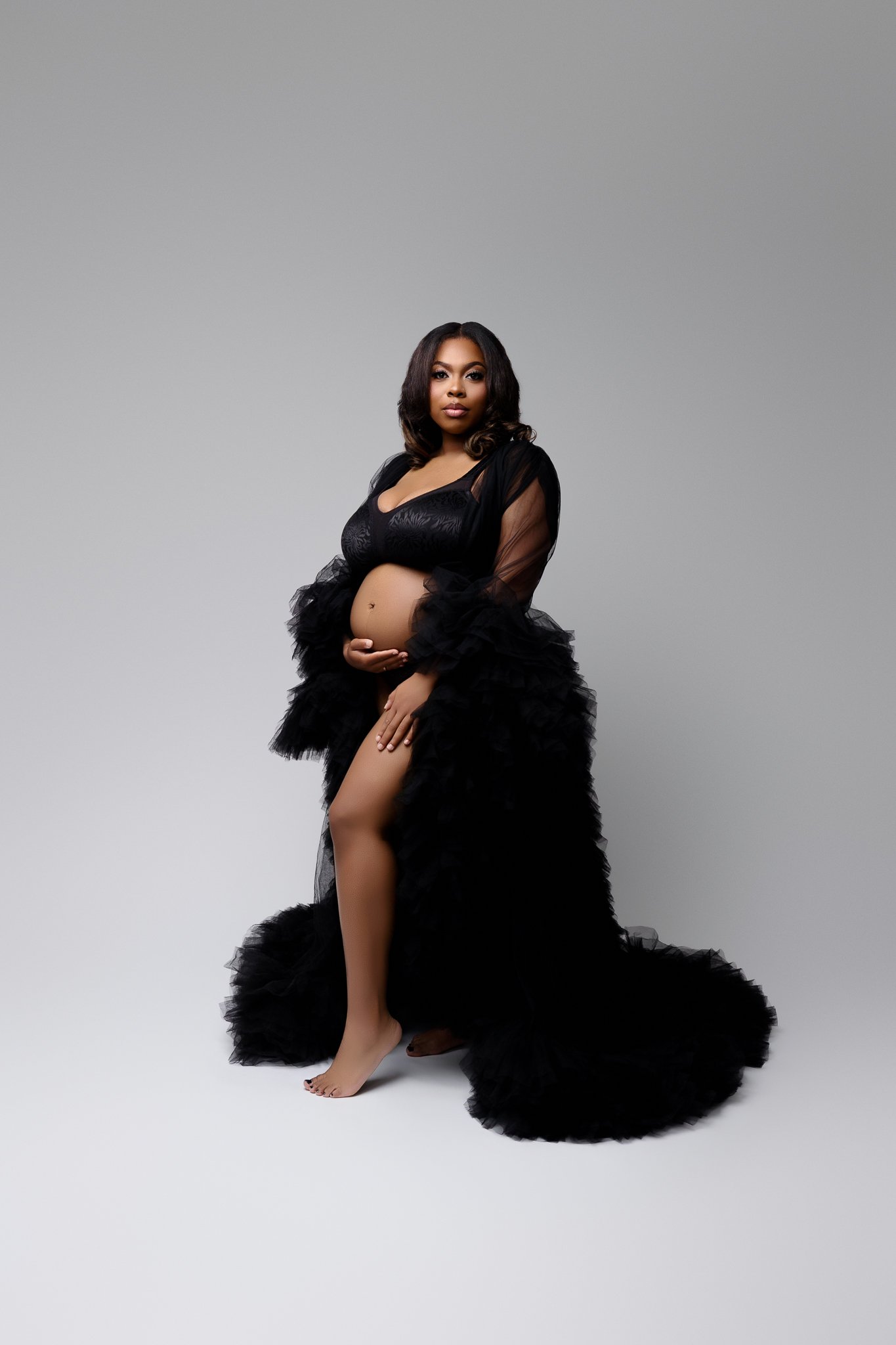 Studio Maternity Photographer in Atlanta, Georgia