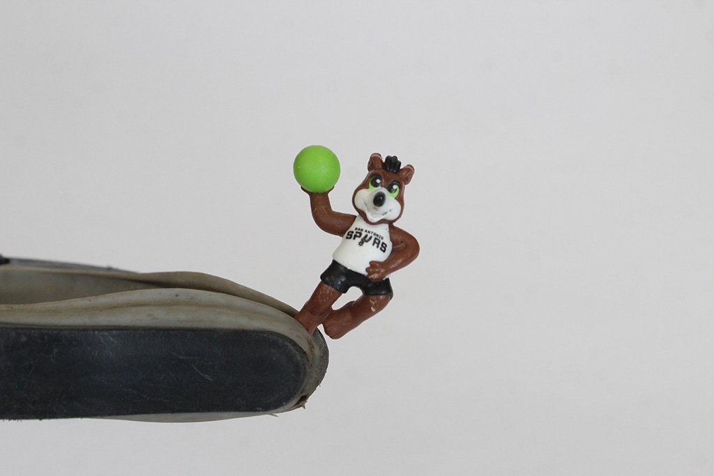 Tiny Creature Playing Ball
