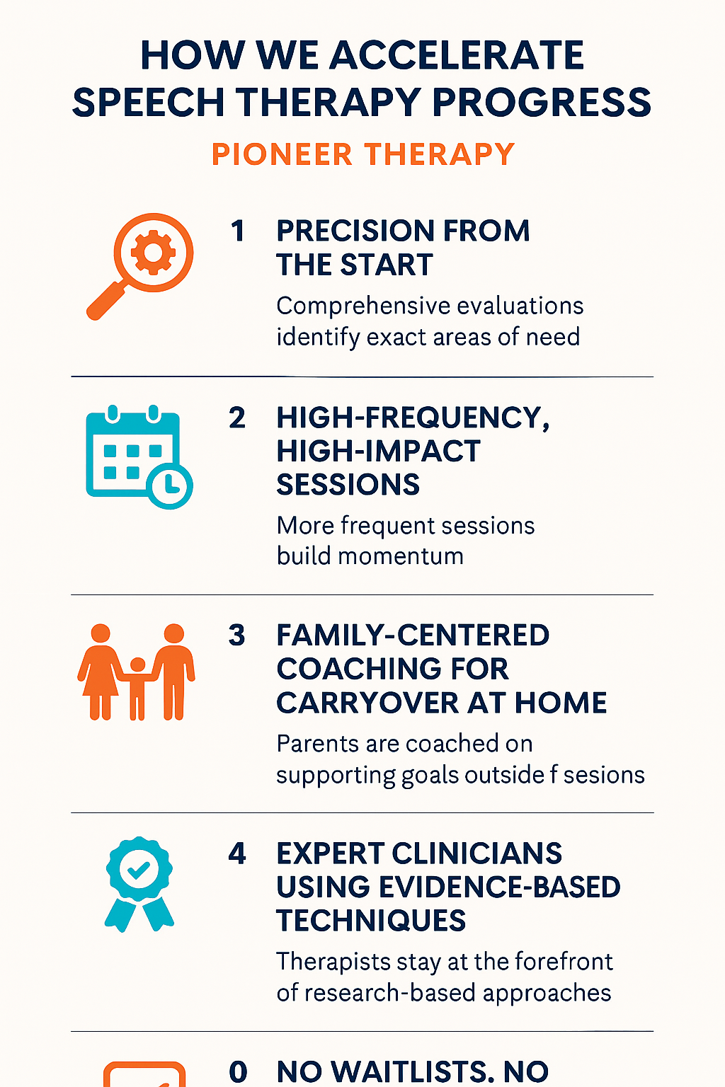 How We Accelerate Speech Therapy Progress at Pioneer Therapy