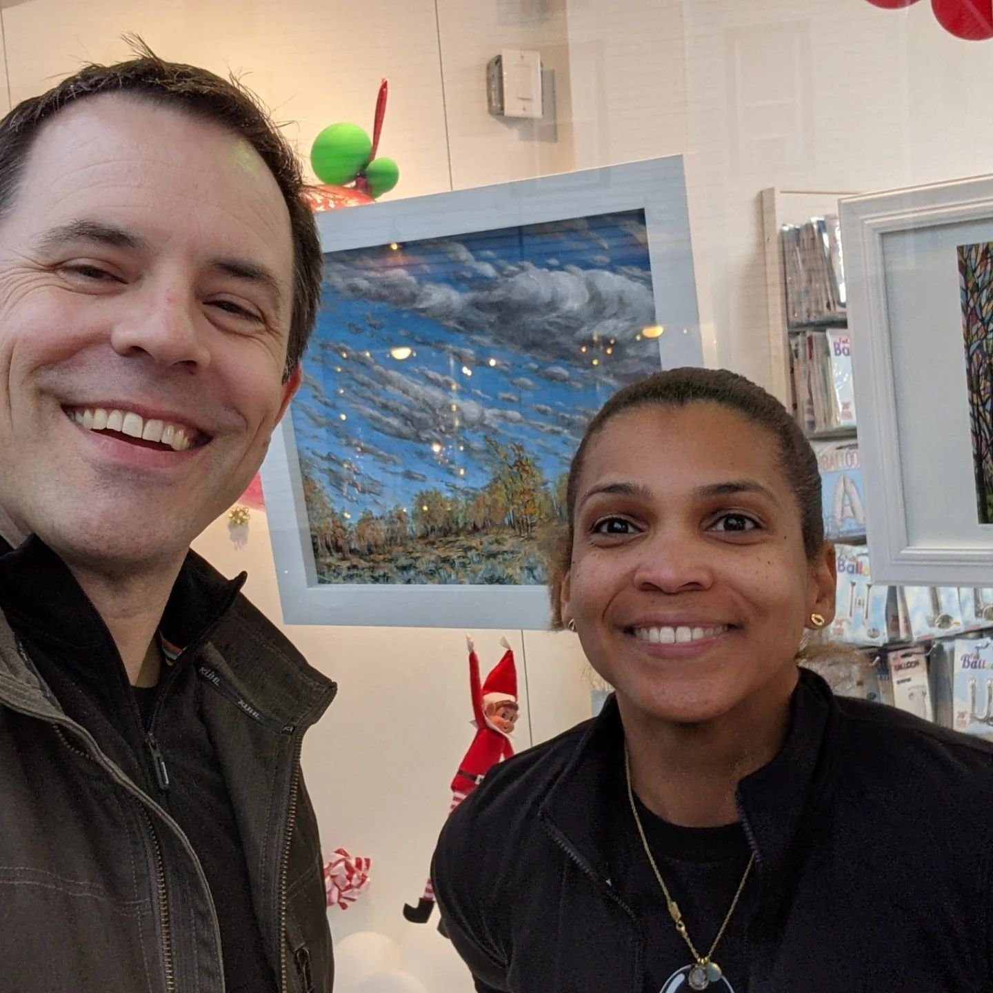 Be sure to stop by and see Alex at Kalandra Decor in Boonton @kalandradecor , she'll make you an *amazing* balloon sculpture - these really are pieces of art - for your event or grand opening or party! She is gracious enough to also be displaying som