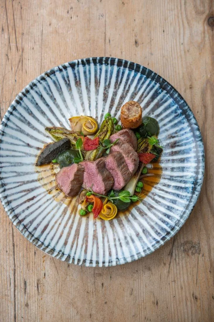 food from the seasonal menu