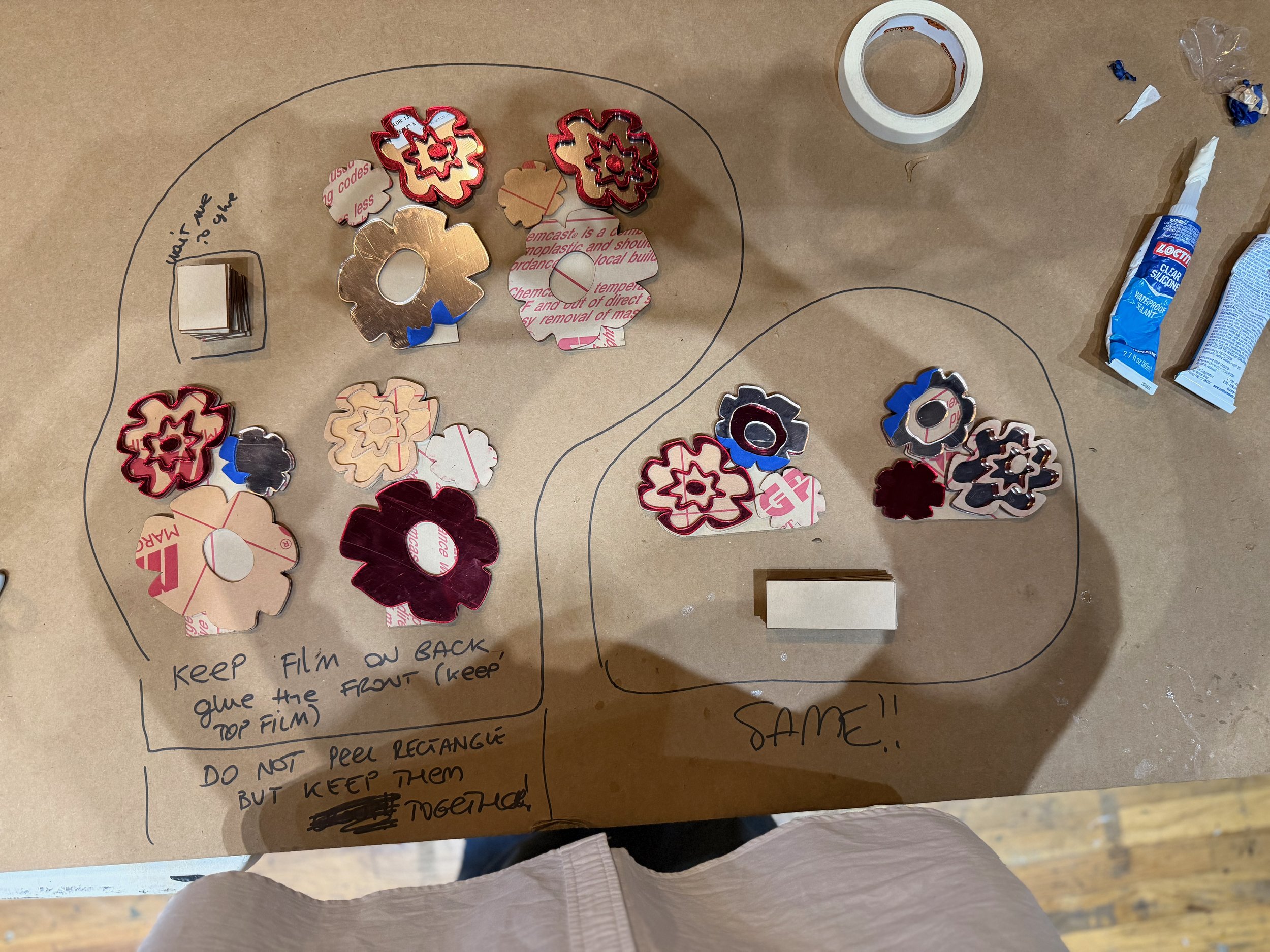 Design studio - production of custom made window display inspired by Murano's glass