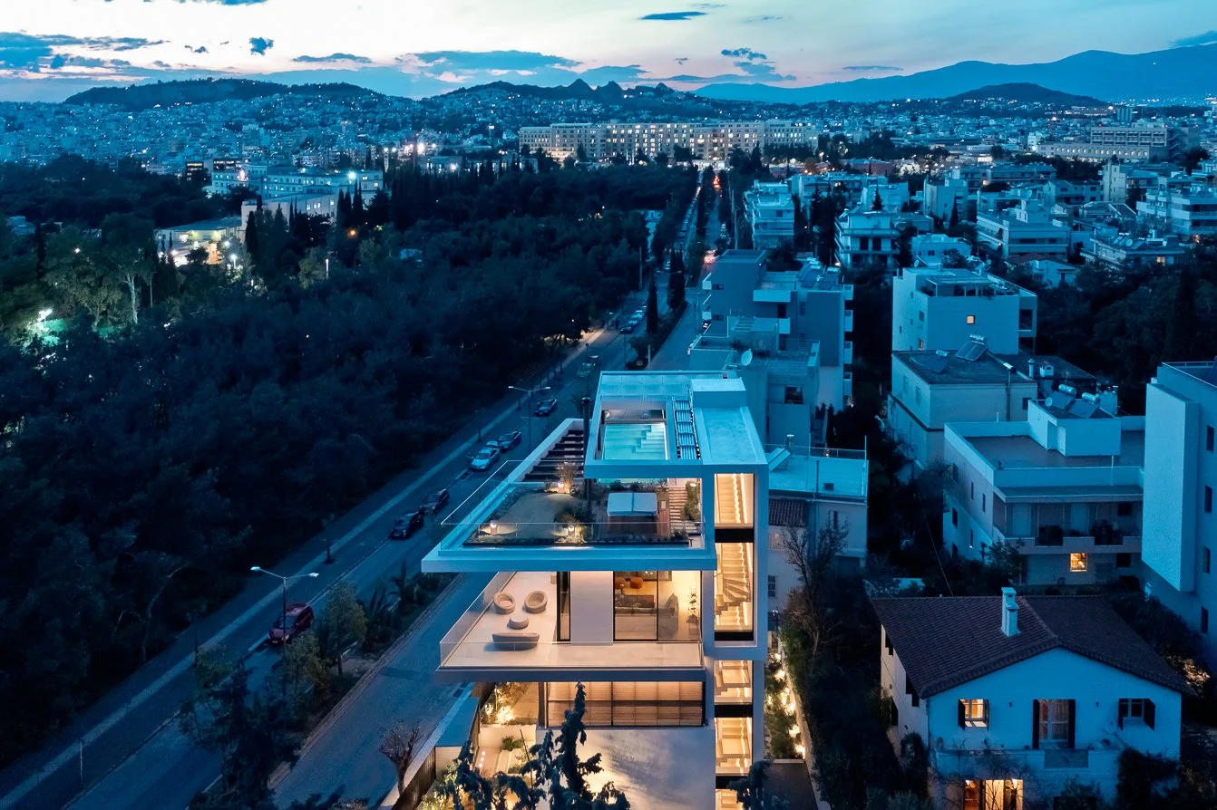 Αρχιτεκτονικός σχεδιασμός μονοκατοικίας 500 τμ με θέα στο άλσος Παπάγου – dire architects