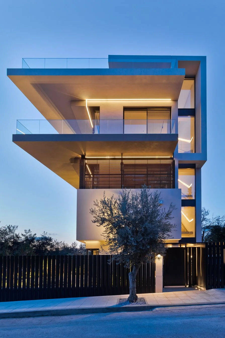 Wedge House Dire Architects - Μοντέρνα μονοκατοικία 500 τμ στου Παπάγου Αττικής