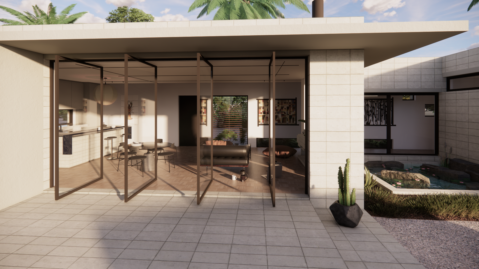 High-end residential interior design for luxury summer house in Greece dire architects