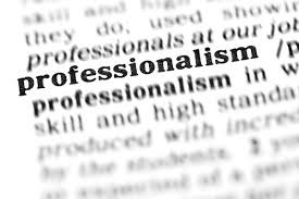 Professionalism Matters
