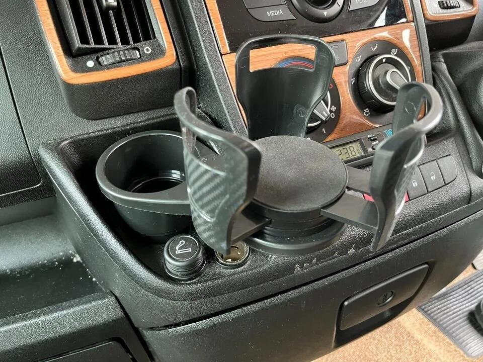 Motorhome Cup Holder Extender / Doubler / Raiser — MoHow