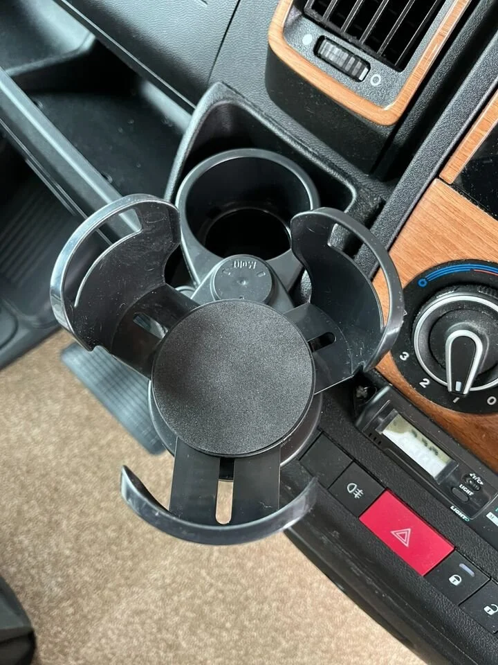 Motorhome Cup Holder Extender / Doubler / Raiser — MoHow