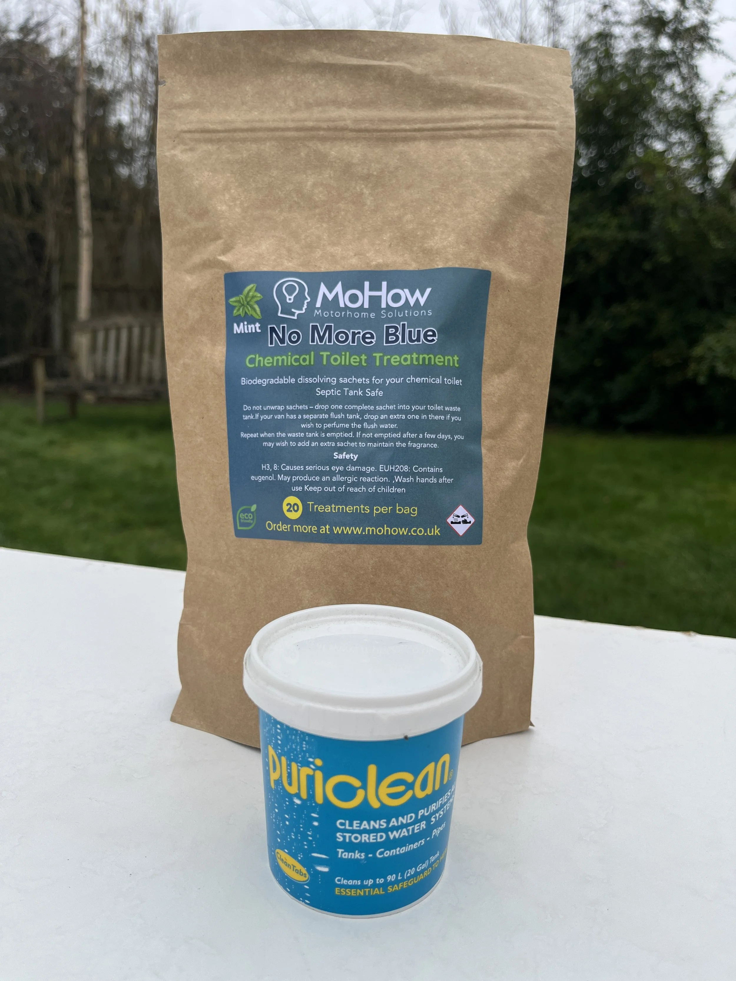 Get Ready for Spring Special Offer - No More Blue Toilet Treatment & Puriclean Water System Cleanser