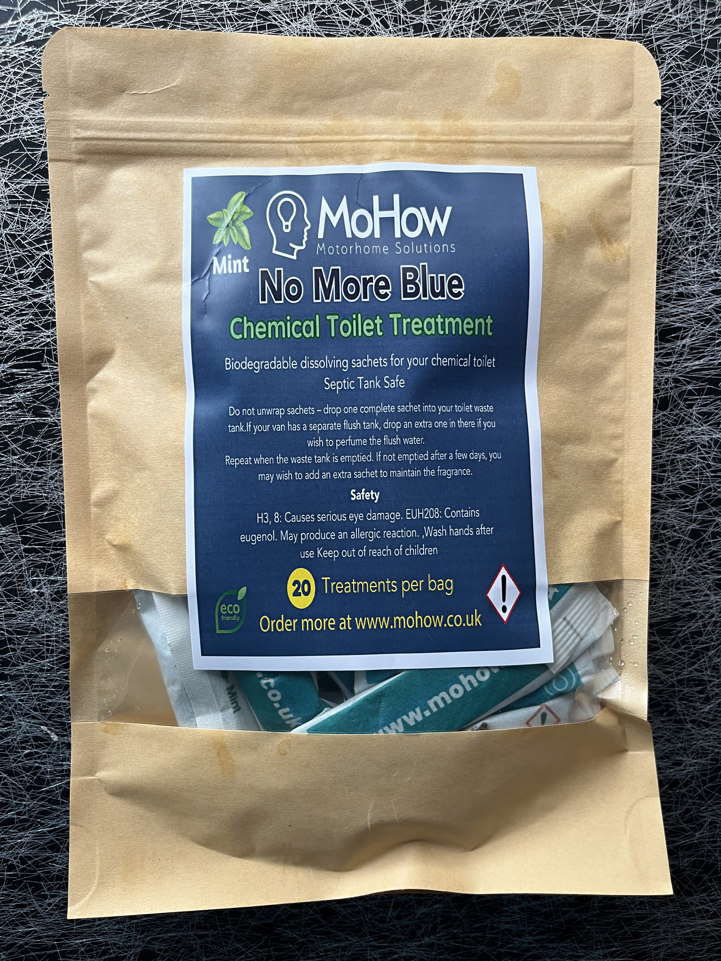 No More Blue Toilet Treatment - a revolution!