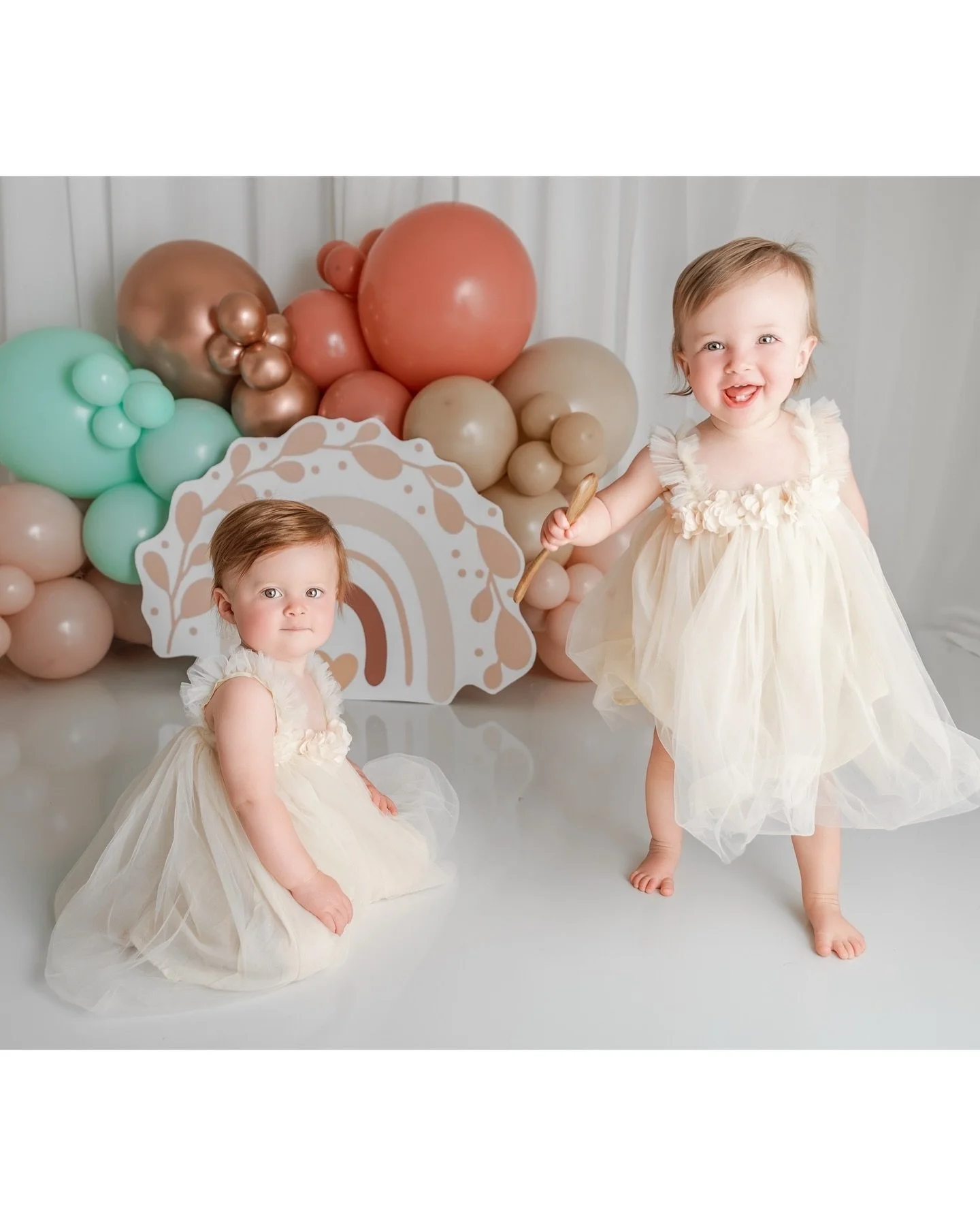 My first twin cake smash was chaotic and so much fun! I&rsquo;m thankful that my friends trust me to capture these precious moments for them 🩷💜 one year with a new little one is no joke, but multiply that x2&hellip; nothing but respect for mom &amp