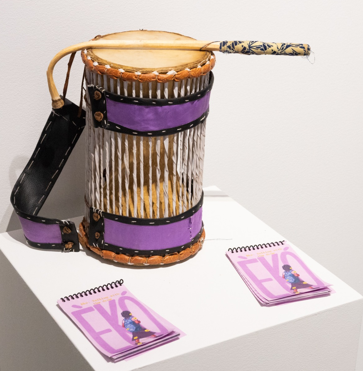 Eko: Drum and Booklets; Photo by Polina Teif