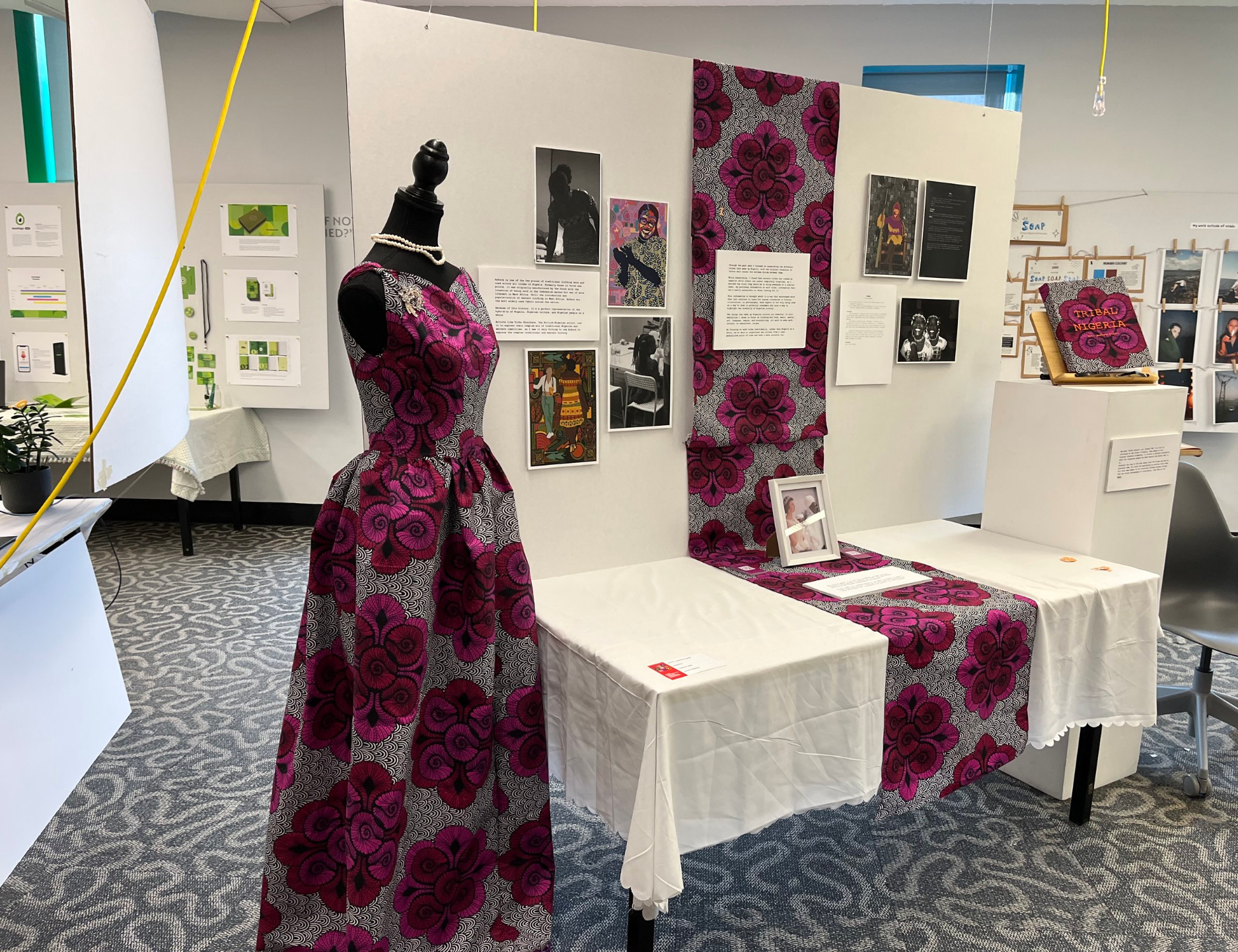 Tribal Nigeria booth at OCAD U GRADEX108