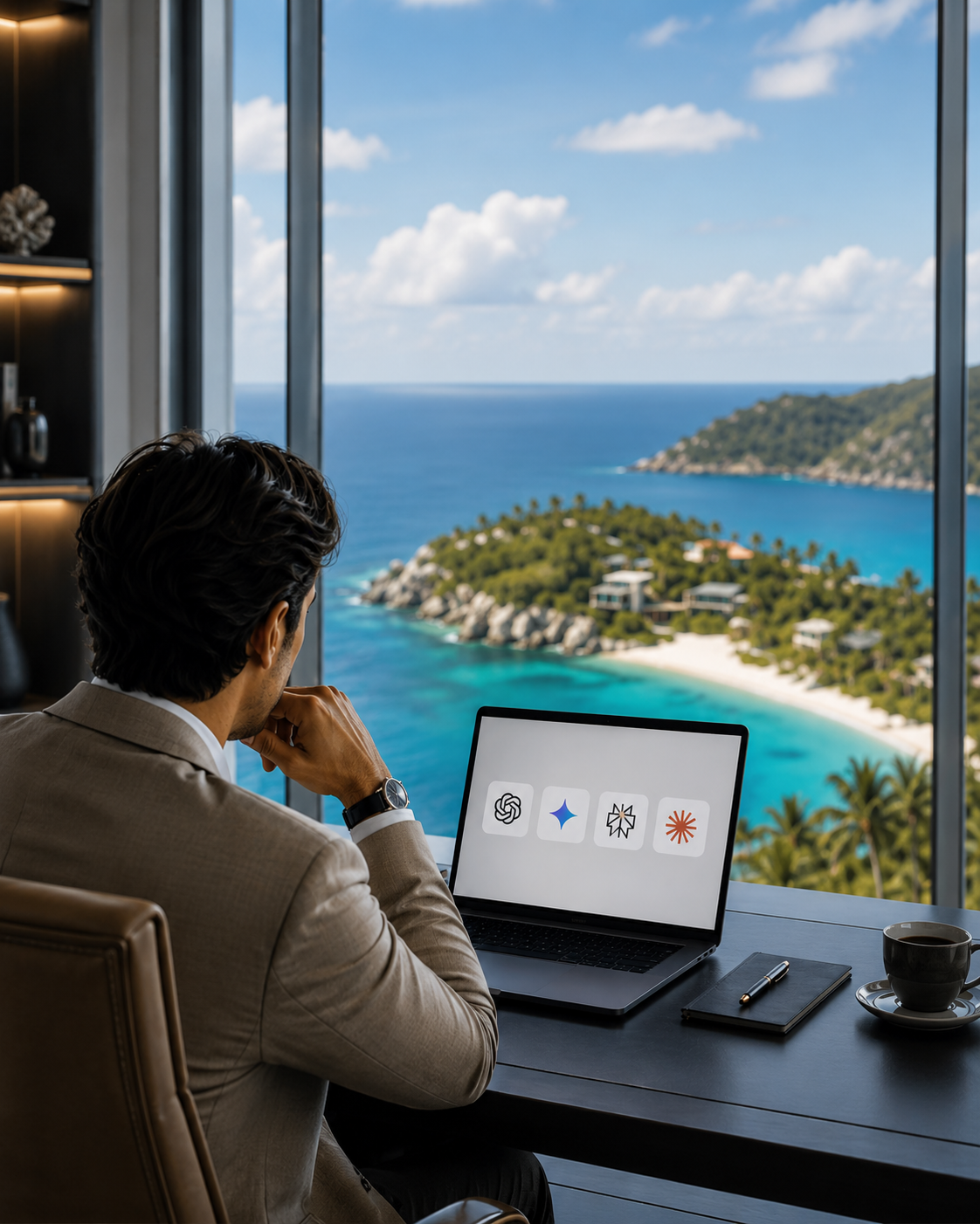 We Tested How ChatGPT, Gemini, Perplexity, and Claude Recommend Luxury Resorts. Here Is What We Found.