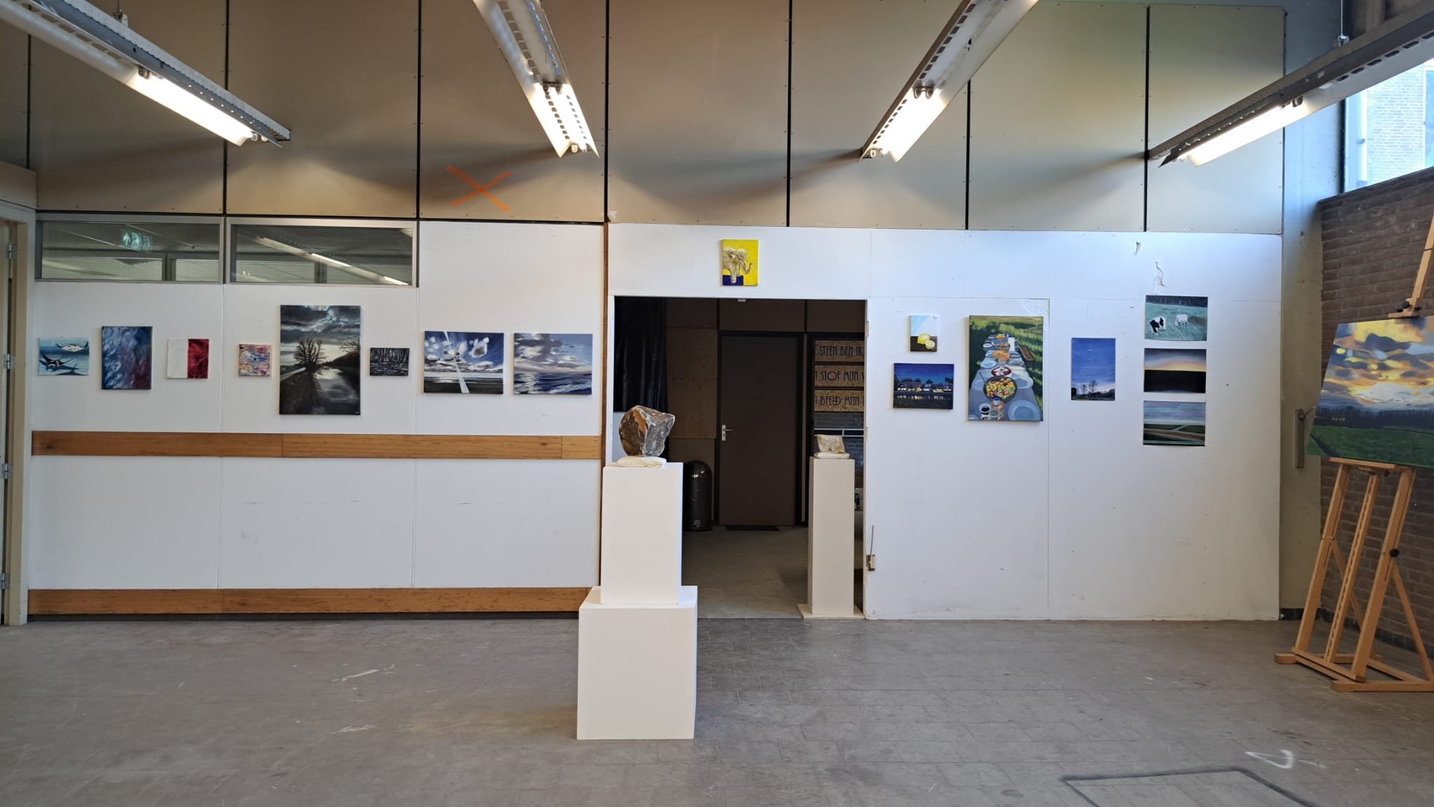Maak Maar expositie bij Post5700 in Helmond, augustus 2024