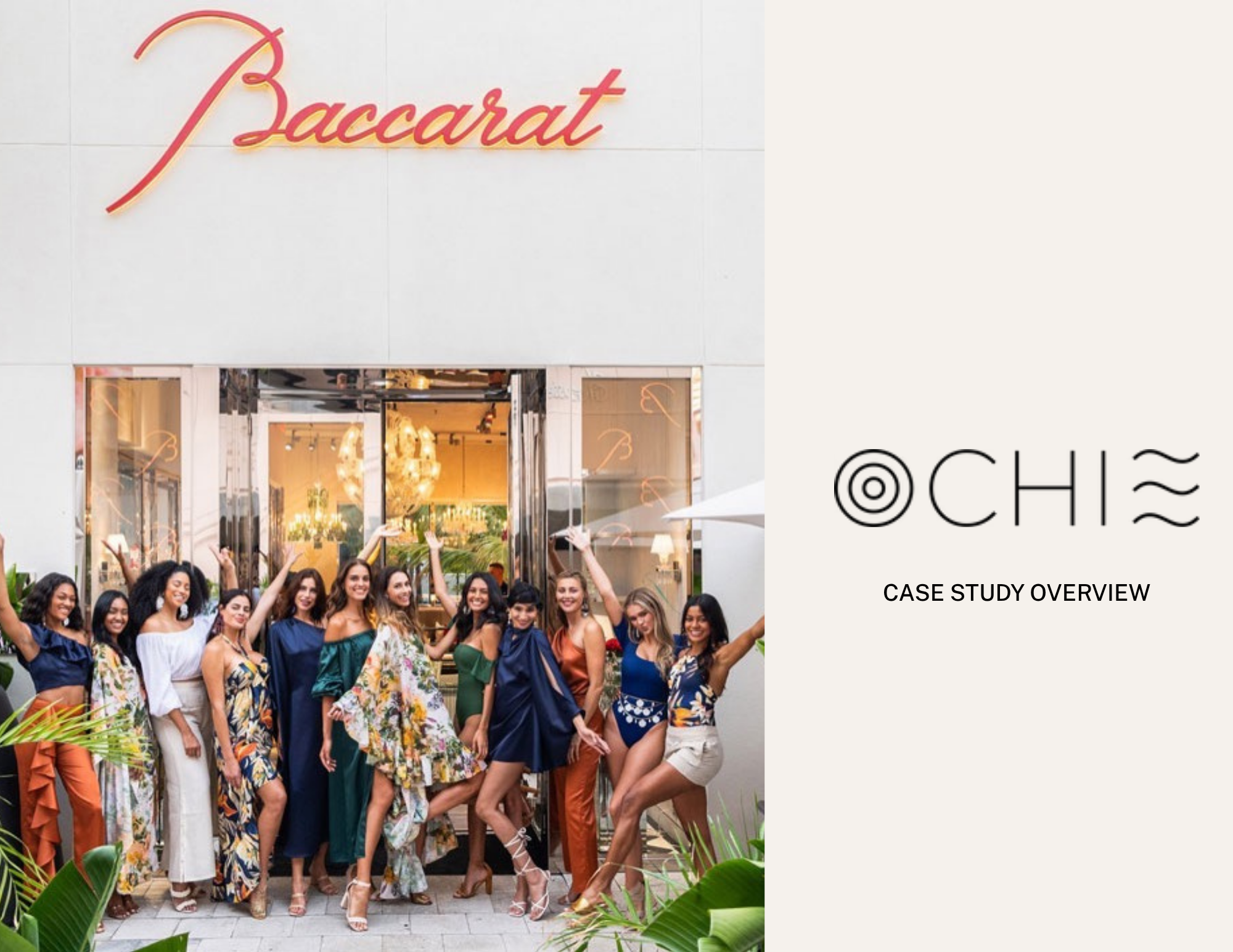 OCHIE SWIM - Resortwear launch & Vogue Mexico/Baccarat collab