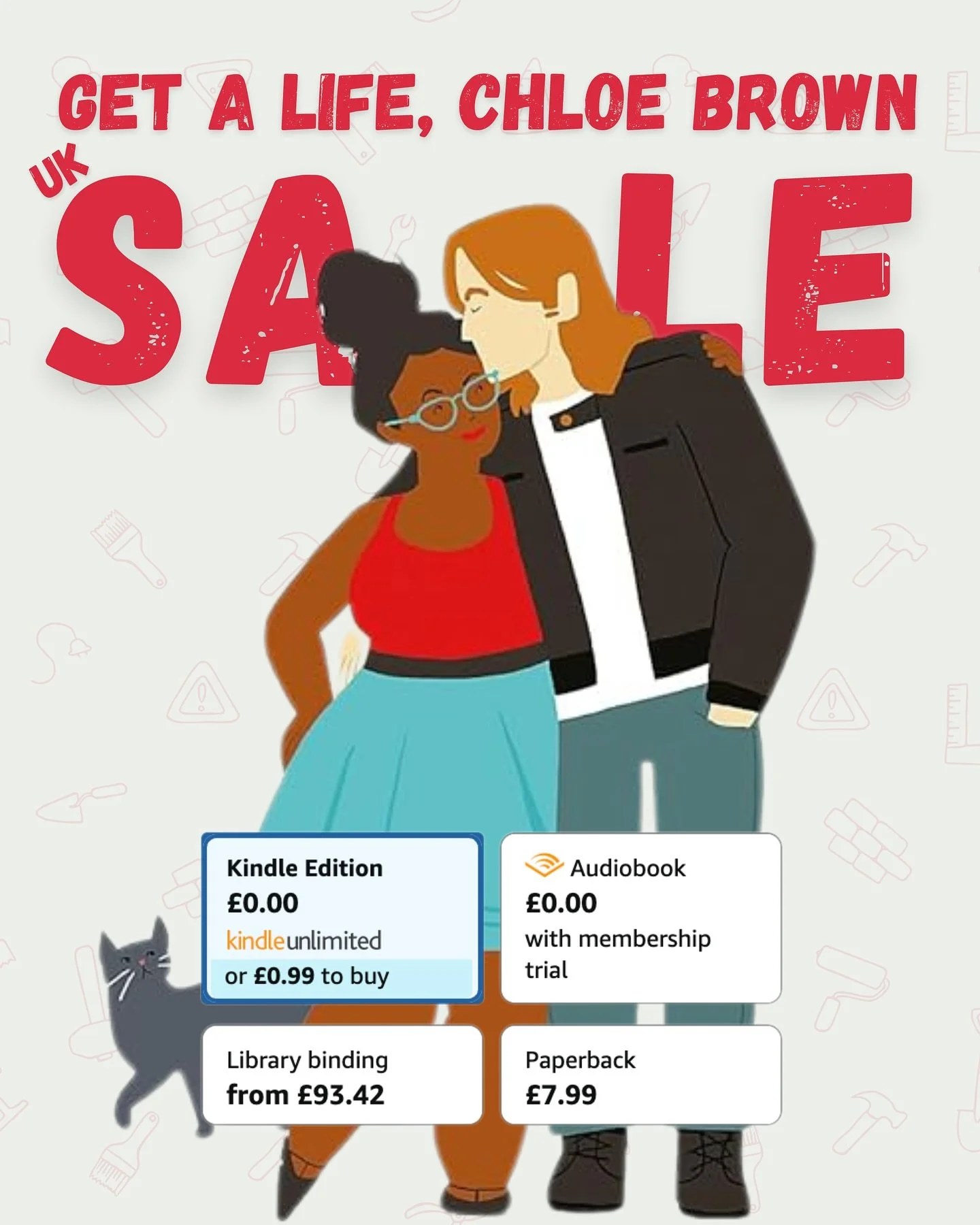 Get a Life, Chloe Brown is on sale in the UK for &pound;0.99 until the end of the month! &hearts;️