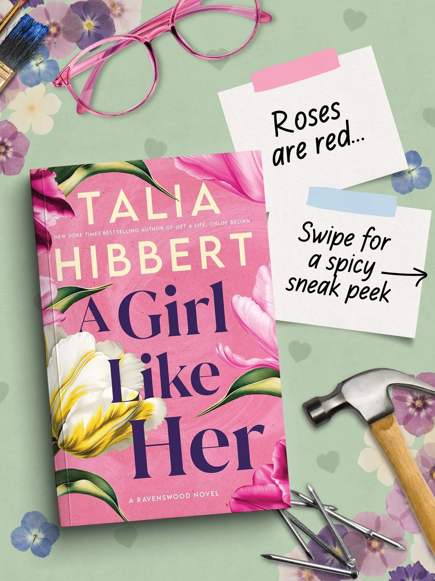 I simply had to join in on the roses are red trend @hm.wolfe started over on threads. And after seeing @peytoncorinneauthor&rsquo;s post, I knew we needed one for Ruth and Evan! 💖😉

A Girl Like Her is out March 3rd!