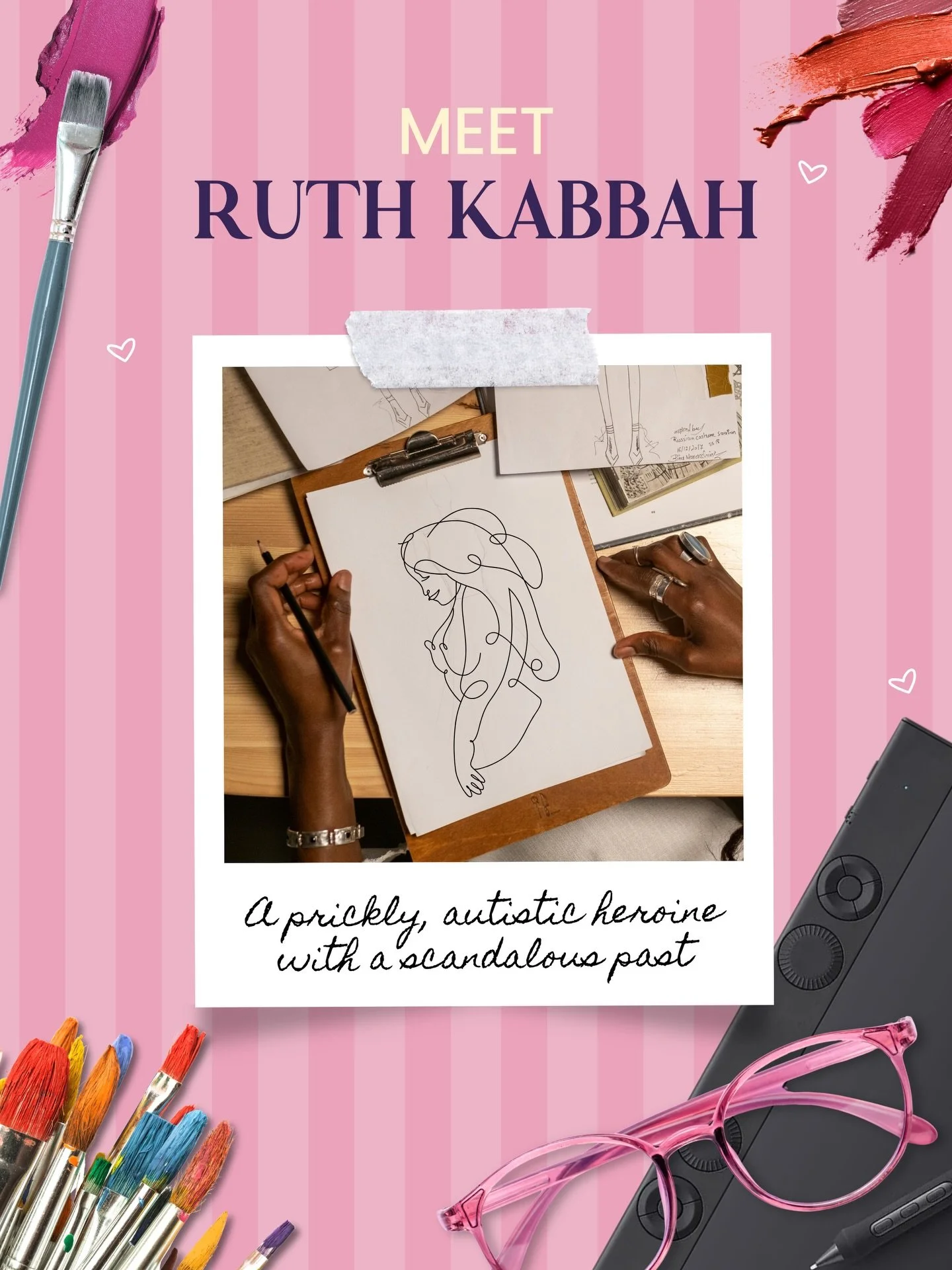 Meet Ruth: Prickly, autistic, and shadowed by a scandalous past, Ruth Kabbah will always be Ravenswood&rsquo;s black sheep. It&rsquo;s a lonely life, but at least it&rsquo;s safe&hellip; until Evan Miller comes to town. 😉

#romancebookrec #agirllike