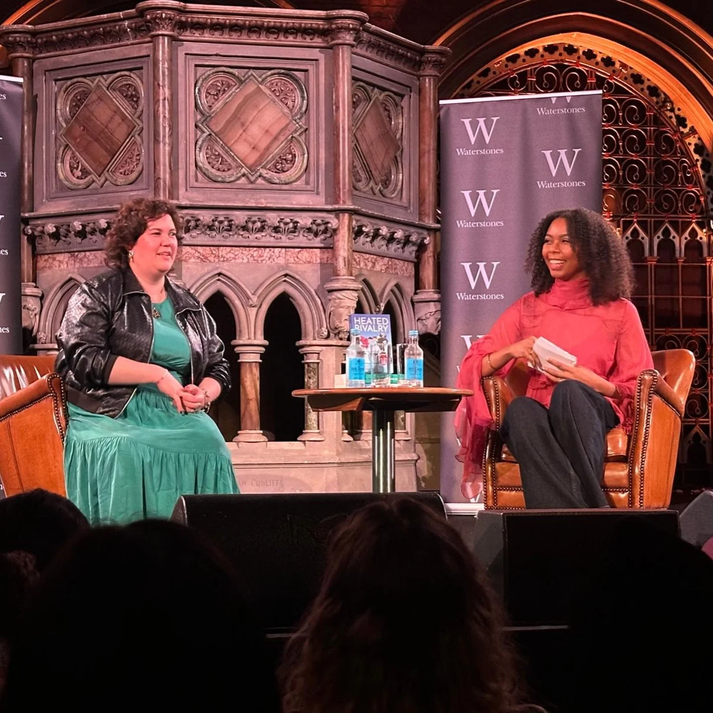 Meeting and interviewing thee Rachel Reid obviously thrilled me to the core as a game changers/heated rivalry fan, but it also made me proud to be a reader. You guys showed up and showed out for what you love and we had an evening of unapologetically