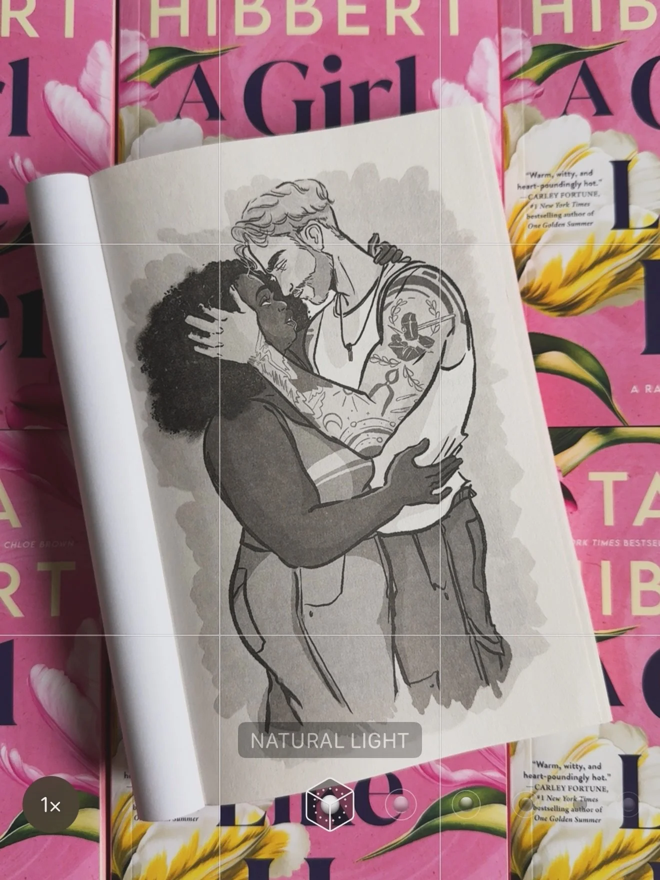 Forever swooning over the incredible artwork in A Girl Like Her by talented, @robrosmo 💖