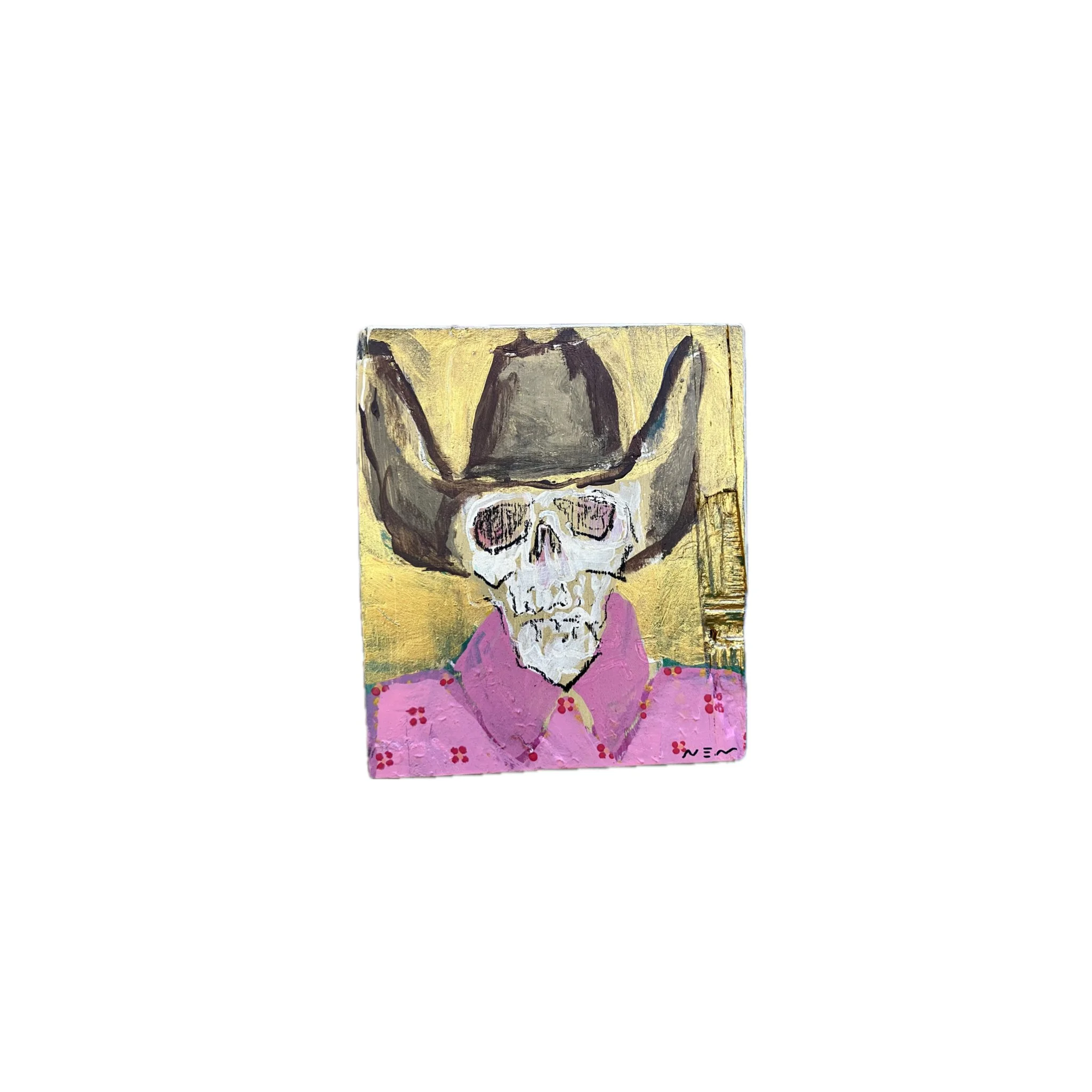 9"x8" Skull Boy 2/3