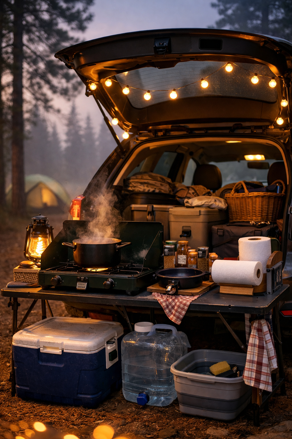 Car Camping Kitchen Setup: The Most Efficient 2-Burner Stove + Cook Kit Combos (2026)