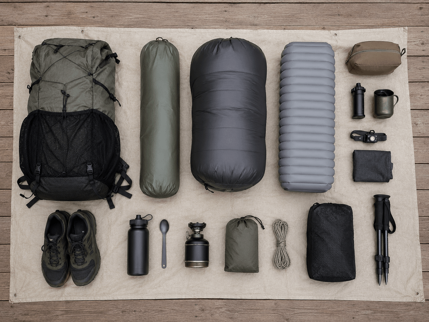Ultralight Big Four Explained: Tent, Bag, Pad and Pack