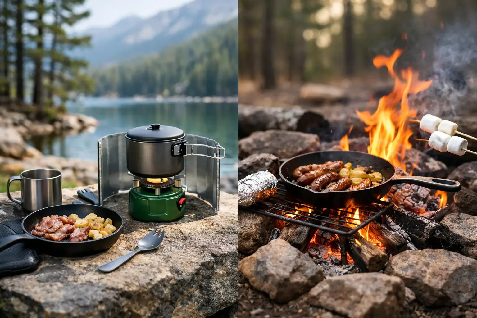 Camp Stove vs Campfire Cooking for Real Trips