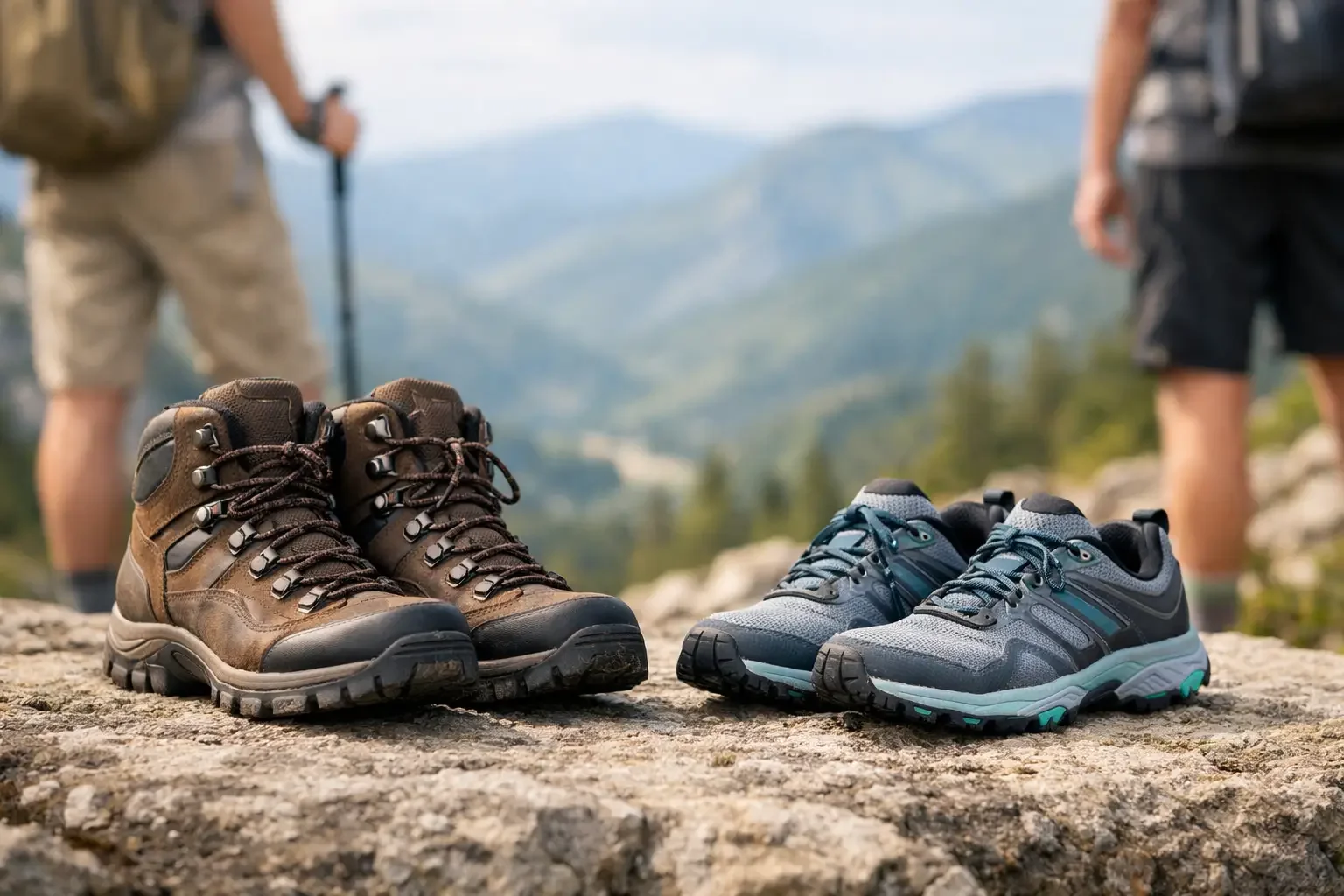 Hiking Boots vs Trail Runners for Your Hike