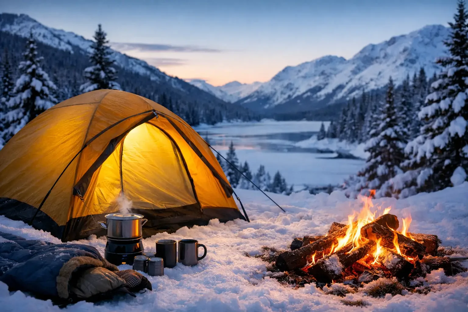 Cold Weather Camping Guide for Comfortable Nights