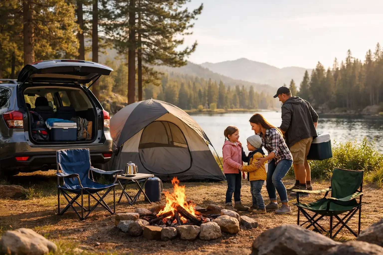 Family Car Camping Guide for First Trips