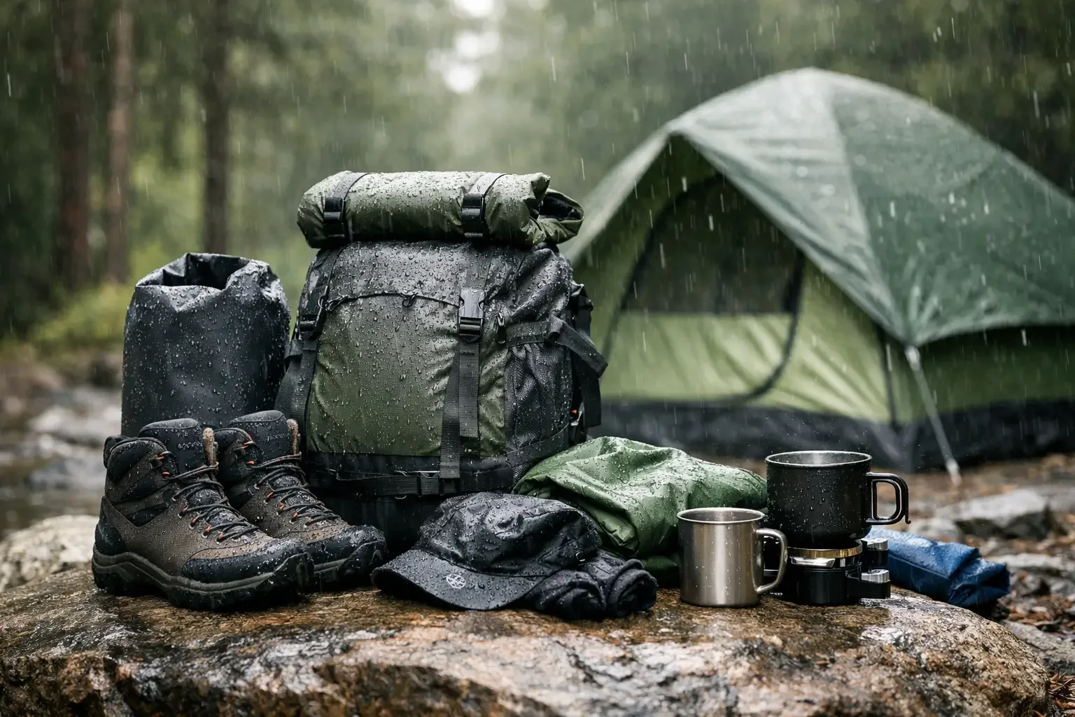 Waterproof Camping Gear Checklist for Rain