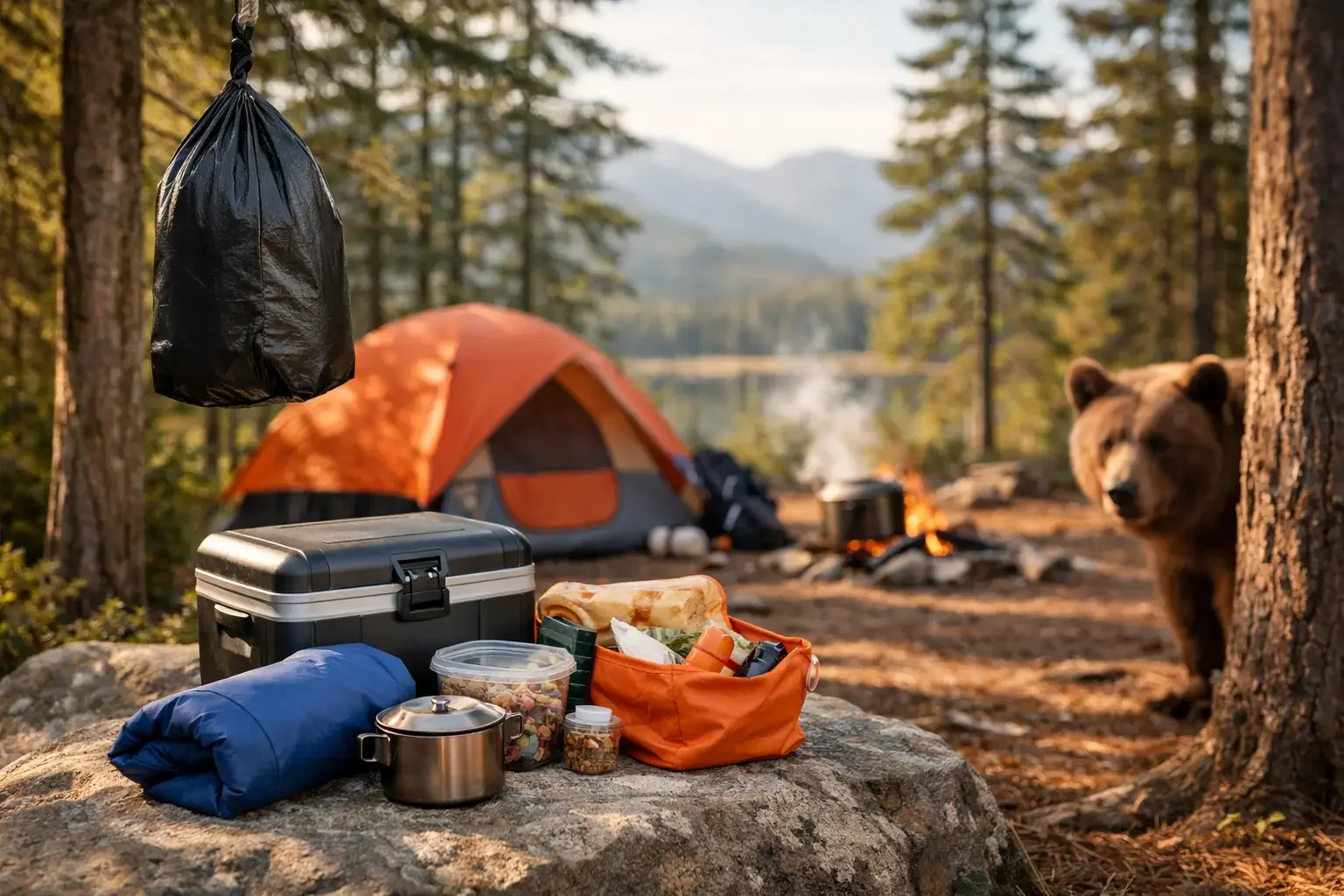 How to Store Camping Food Without Attracting Animals