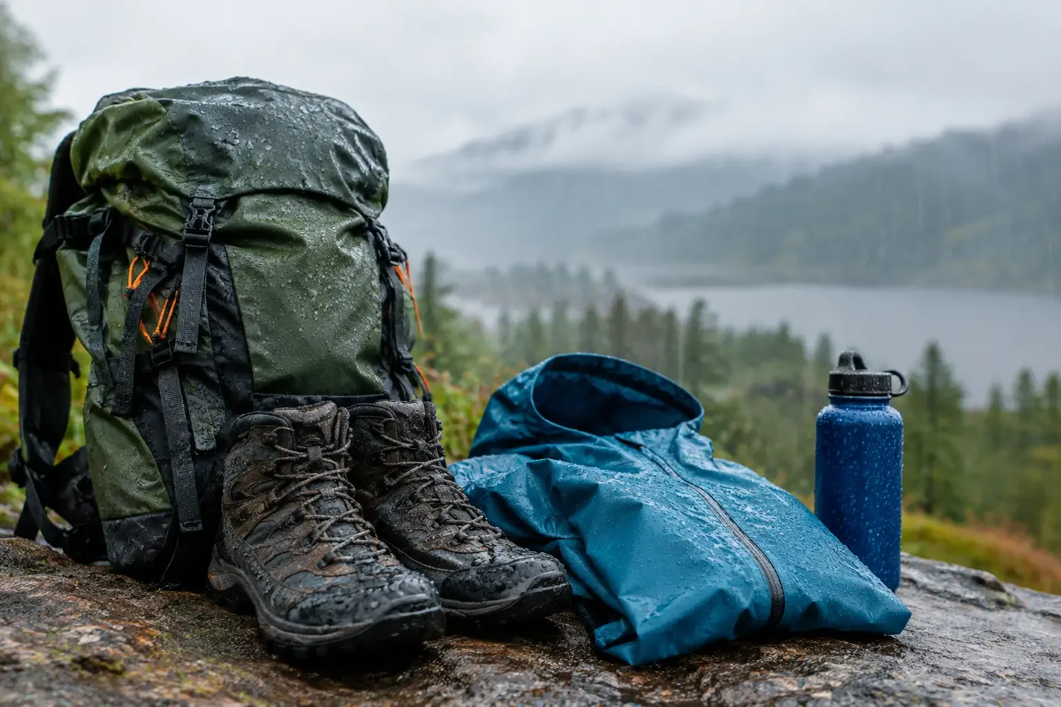 Rain Hiking Gear Guide for Wet Trail Days