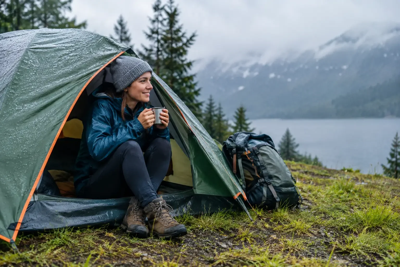 Rainy Camping Tips That Keep You Dry and Warm