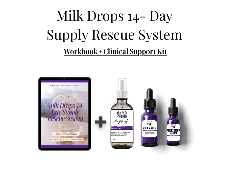 Milk Drops 14-Day Supply Rescue System