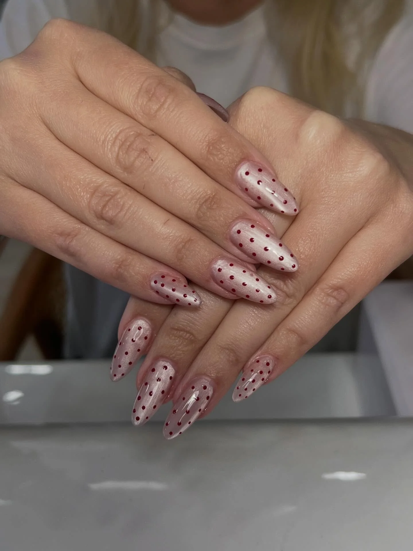 #cateye #almondnails #laganas #zakynthos #nailsnailsnails