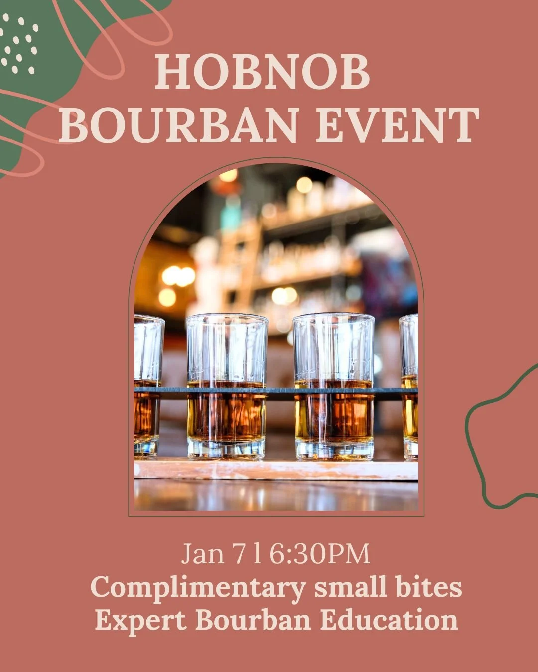 Hobnob Monthly Bourbon Event