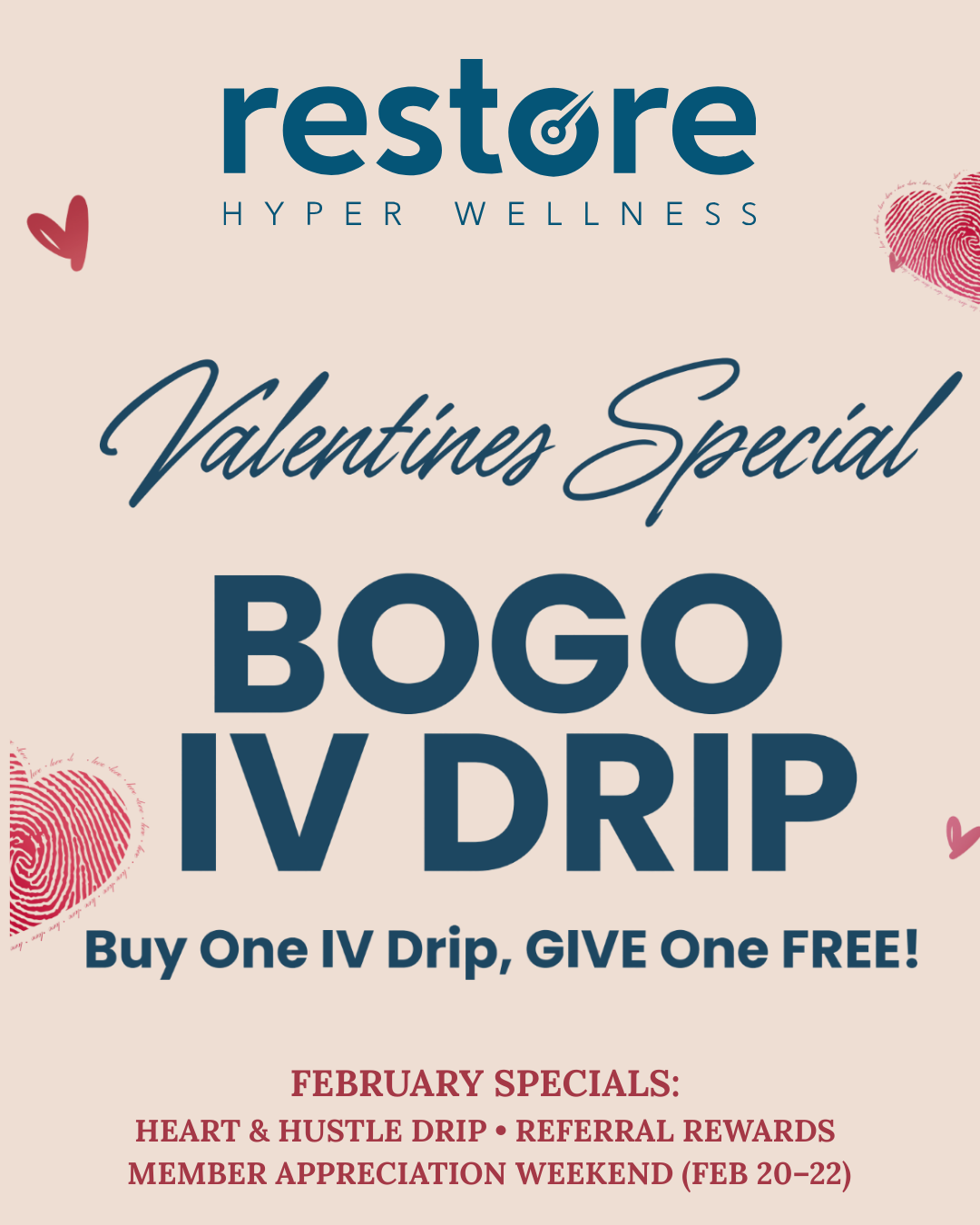 Restore February Promotions