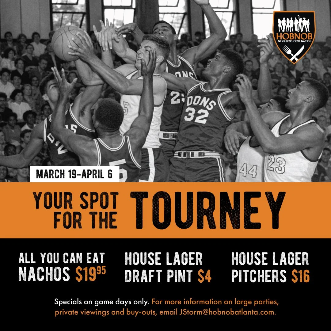 Your Spot for The Tourney at Hobnob