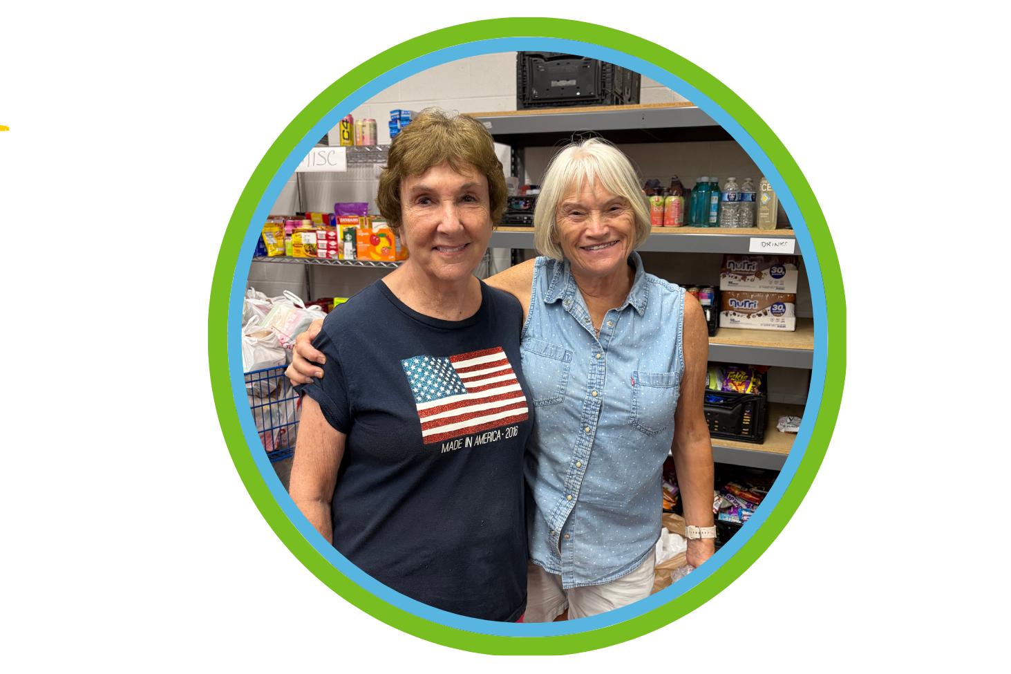 Volunteer Spotlight:            Conny Pope and Sandy Taylor