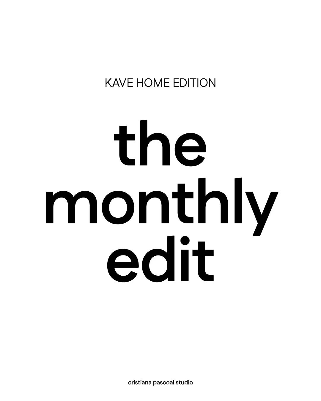 MONTHLY EDIT / Kave Home

PT
A sele&ccedil;&atilde;o deste m&ecirc;s &eacute; da Kave Home, uma marca que sigo com genu&iacute;no interesse pela diversidade de pe&ccedil;as e pela facilidade de personaliza&ccedil;&atilde;o, v&aacute;rias op&ccedil;&o