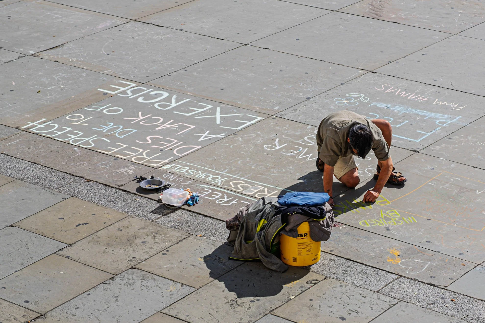 Street Photography Project - Looking Down