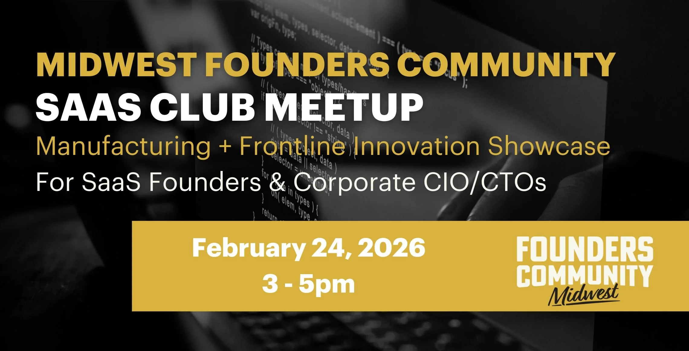 SaaS Club: Manufacturing + Frontline Innovation Showcase